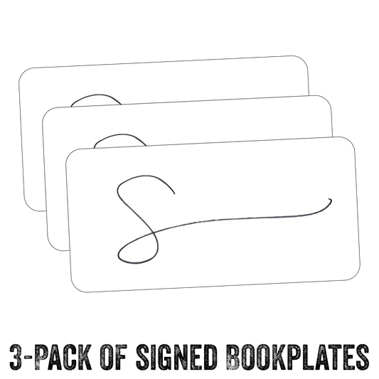 3-Pack of Signed Bookplates
